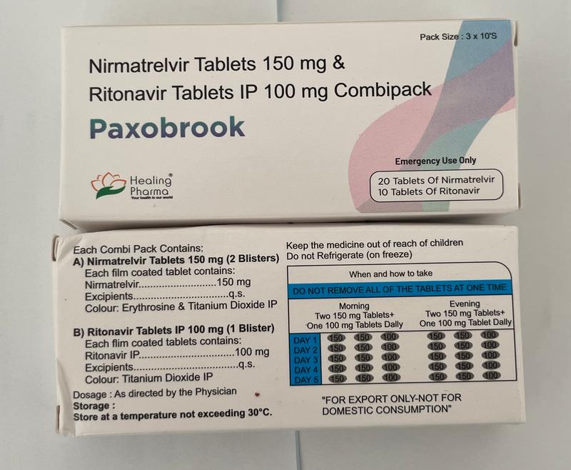 Covid treatment tablets (Nirmatrelvir/ritonavir)