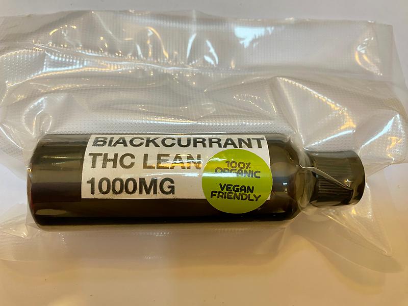 1000MG THC Organic/Vegan Friendly Blackcurrant Lean