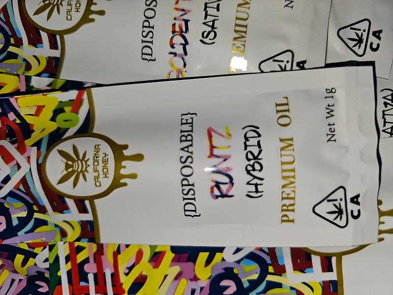 California Honey Vapes - FREE POSTAGE