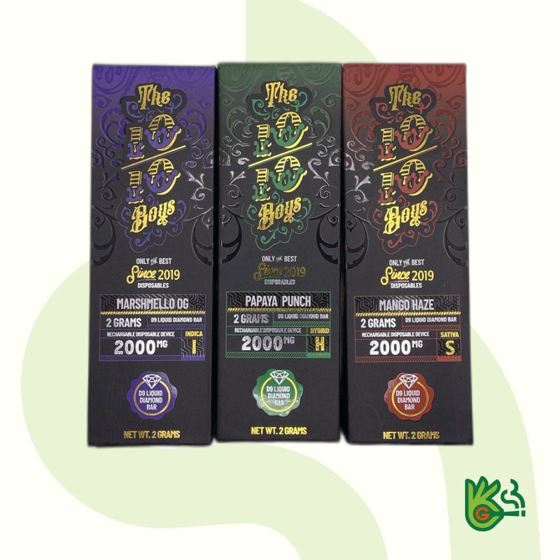 The 10/10 Boys 2000MG Vapes *Free Shipping*