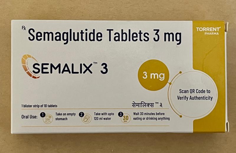 Semaglutide 3mg Weight loss tablets